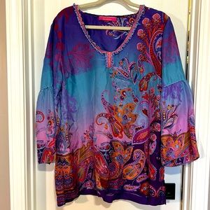 Robert Graham Silk Blouse